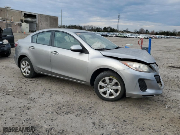 2013 Mazda Mazda3 i SV with VIN JM1BL1TG9D1777453, listed as a Copart auction lot 51008495 with 133,237 mi miles and Salvage Title. Bid and sale history available at carsss.com. Image 4.