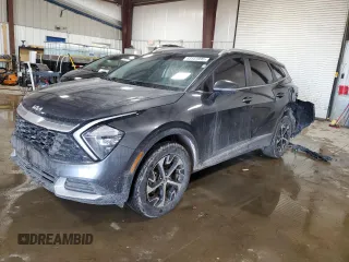 2023 Kia Sportage Hybrid EX with VIN KNDPVCAG3P7067366, listed as a Copart auction lot 43141995 with 36,926 mi miles and Salvage Title. Bid and sale history available at carsss.com. Image 1.
