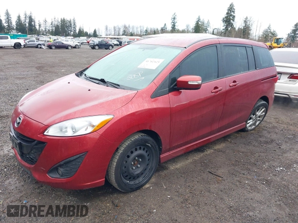 2015 Mazda 5 Touring with VIN JM1CW2CL0F0188959, listed as a IAAI auction lot 41702425 with 104,952 mi miles. Bid and sale history available at carsss.com. Image 18.