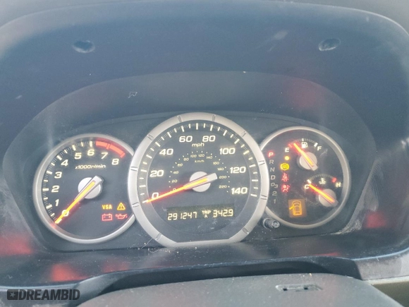 2006 Honda Pilot EX-L with VIN 2HKYF185X6H522587, listed as a Copart auction lot 48249105 with 291,247 mi miles and Salvage Title. Bid and sale history available at carsss.com. Image 9.