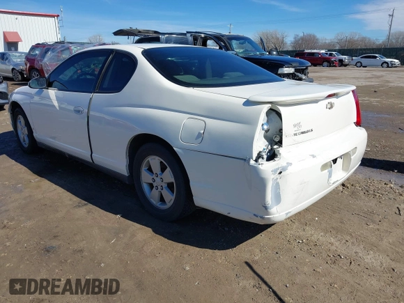 2007 Chevrolet Monte Carlo with VIN 2G1WJ15N479238427, listed as a IAAI auction lot 41640001 with 91,332 mi miles and . Bid and sale history available at DreamBid. Image 3.