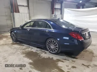 2015 Mercedes-Benz S 550 with VIN WDDUG8FB0FA110107, listed as a Copart auction lot 44601705 with 102,800 mi miles and Clean Title. Bid and sale history available at DreamBid. Image 2.