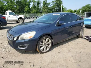 2012 Volvo S60 T5 with VIN YV1622FS4C2143013, listed as a Copart auction lot 60355305 with 106,848 mi miles and Salvage title. Bid and sale history available at DreamBid. Image 1.