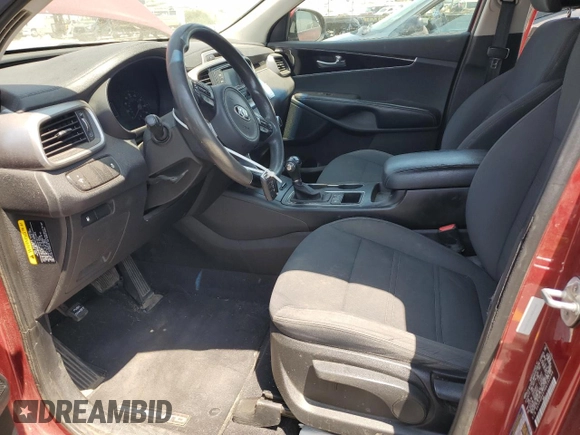2016 Kia Sorento LX with VIN 5XYPGDA57GG132298, listed as a Copart auction lot 59371125 with 243,646 mi miles and Salvage title. Bid and sale history available at DreamBid. Image 7.