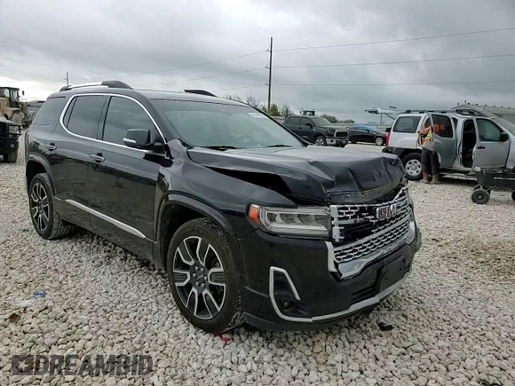2020 GMC Acadia Denali with VIN 1GKKNPLS6LZ142597, listed as a Copart auction lot 50744275 with 63,053 mi miles and Salvage title. Bid and sale history available at DreamBid. Image 12.