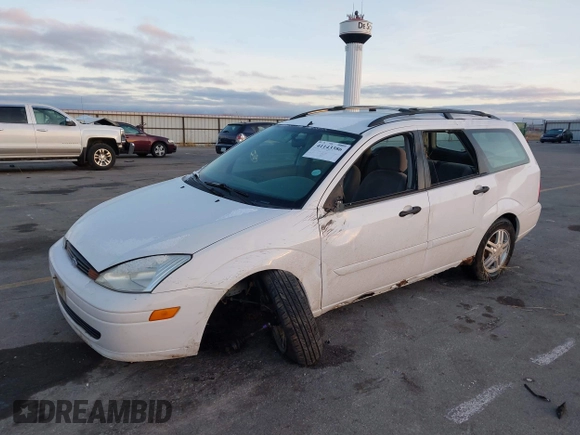 2001 Ford Focus SE with VIN 1FAFP36341W164123, listed as a IAAI auction lot 41143386 with 107,477 mi miles and . Bid and sale history available at carsss.com. Image 2.