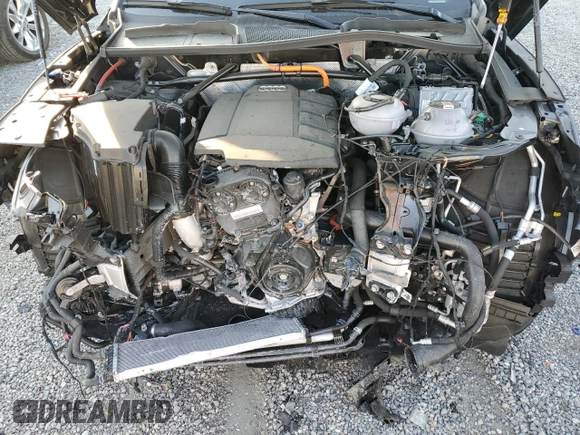 2024 Audi Q5 S line Premium with VIN WA1G2AFY8R2007477, listed as a Copart auction lot 80904314 with Not provided miles and Salvage title. Bid and sale history available at DreamBid. Image 12.