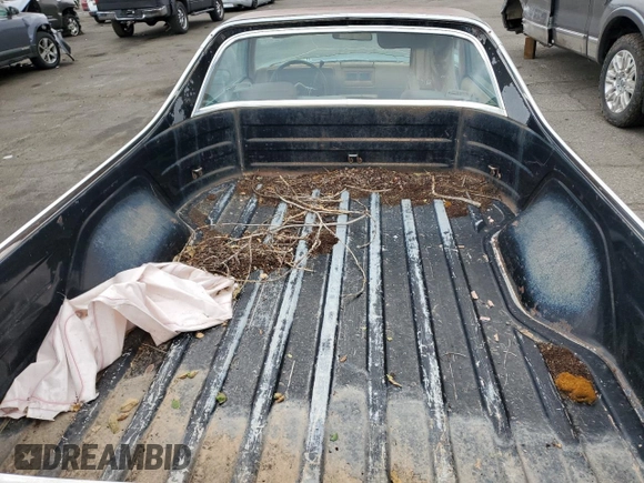 1980 Chevrolet El Camino z VIN 1W80HAK416341, wystawiony jako Copart lot #66942874 z przebiegiem 89 240 mil mil oraz Czysty tytuł • Clean title. Historia ofert i sprzedaży dostępna na DreamBid. Obrazek 10.
