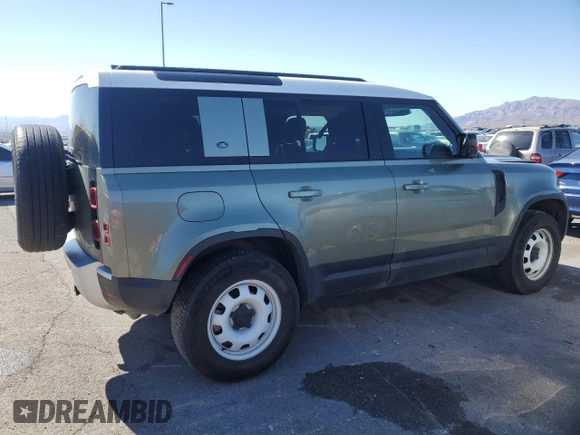 2023 Land Rover Defender S with VIN SALEJ7EX2P2234133, listed as a Copart auction lot 49185905 with 29,315 mi miles and Salvage title. Bid and sale history available at DreamBid. Image 3.