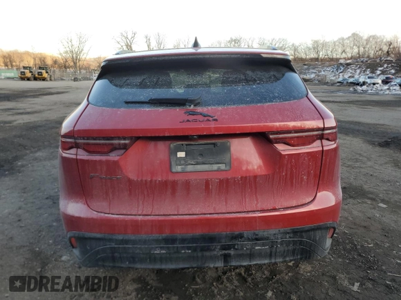 2023 Jaguar F-Pace S with VIN SADCJ2EX9PA712110, listed as a Copart auction lot 42532055 with 18,990 mi miles and Salvage title. Bid and sale history available at DreamBid. Image 6.