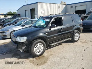 2006 Mercury Mariner Luxury z VIN 4M2CU56126KJ18508, wystawiony jako Copart lot #56960375 z przebiegiem 120 208 mil mil oraz Szkoda całkowita • Salvage title. Historia ofert i sprzedaży dostępna na DreamBid. Obrazek 1.