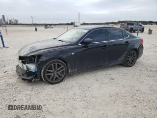 2014 Lexus IS 350 with VIN JTHBE1D24E5002211, listed as a Copart auction lot 46872615 with 123,696 mi miles and Salvage Title. Bid and sale history available at carsss.com. Image 1.