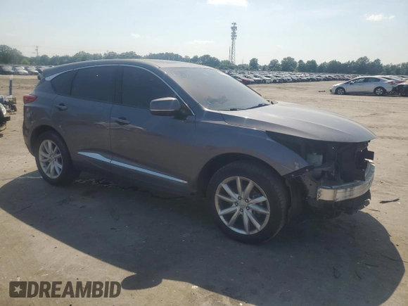 2019 Acura RDX with VIN 5J8TC2H35KL005230, listed as a Copart auction lot 61614685 with 112,188 mi miles and Salvage title. Bid and sale history available at DreamBid. Image 4.