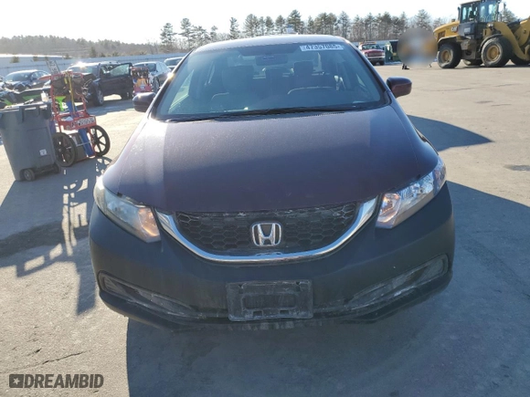 2015 Honda Civic Sedan LX with VIN 19XFB2F53FE291810, listed as a Copart auction lot 47357085 with 81,915 mi miles and Salvage Title. Bid and sale history available at carsss.com. Image 5.