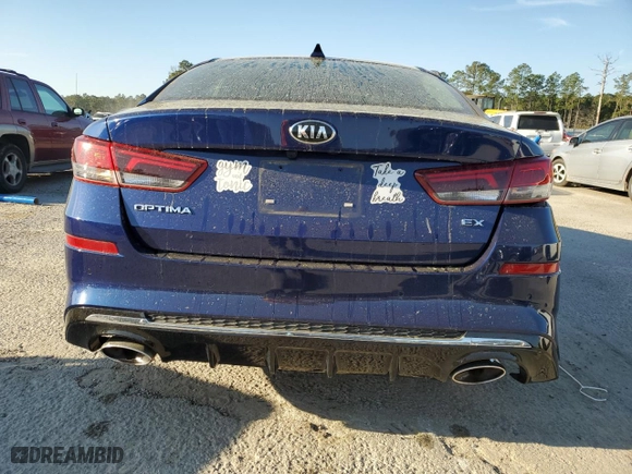 2019 Kia Optima EX with VIN 5XXGU4L1XKG315016, listed as a Copart auction lot 49335785 with 65,725 mi miles and Clean Title. Bid and sale history available at carsss.com. Image 6.