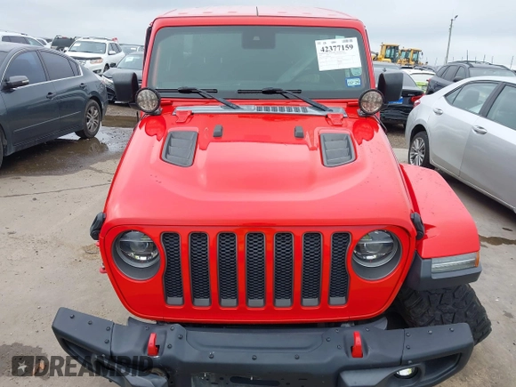 2019 Jeep Wrangler Unlimited Rubicon с VIN 1C4HJXFN8KW512987, выставлен на аукционе IAAI как лот 42377159 с пробегом 78 447 миль миль и . История ставок и продаж доступна на DreamBid. Изображение 11.