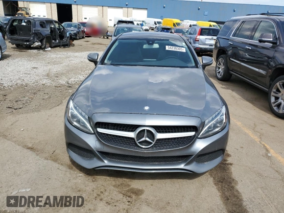 2017 Mercedes-Benz C 300 с VIN WDDWJ4KB6HF458315, выставлен на аукционе Copart как лот 54230305 с пробегом 128 672 миль миль и Чистый • Clean title. История ставок и продаж доступна на DreamBid. Изображение 5.