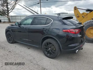 2018 Alfa Romeo Stelvio z VIN ZASFAKAN1J7B92901, wystawiony jako Copart lot #56943405 z przebiegiem 78 444 mil mil oraz Czysty tytuł • Clean title. Historia ofert i sprzedaży dostępna na DreamBid. Obrazek 2.