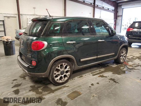 2014 FIAT 500L Trekking z VIN ZFBCFADH8EZ017409, wystawiony jako Copart lot #52185075 z przebiegiem 142 766 mil mil oraz Szkoda całkowita • Salvage title. Historia ofert i sprzedaży dostępna na DreamBid. Obrazek 3.