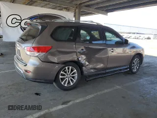 2013 Nissan Pathfinder S with VIN 5N1AR2MN3DC662876, listed as a Copart auction lot 63947765 with 165,025 mi miles and Clean title. Bid and sale history available at DreamBid. Image 3.
