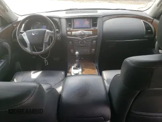 2017 Infiniti QX80 with VIN JN8AZ2NE9H9157578, listed as a Copart auction lot 69190003 with 75,774 mi miles. Bid and sale history available at carsss.com. Image 8.
