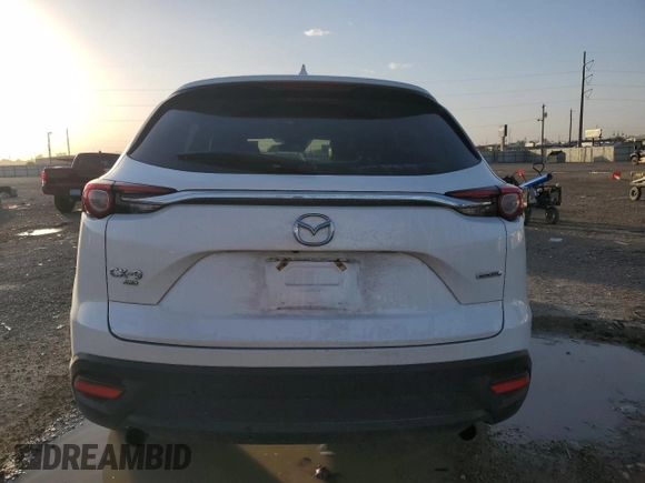 2023 Mazda CX-9 Touring Plus with VIN JM3TCBAY0P0641722, listed as a Copart auction lot 47657565 with 38,405 mi miles and Salvage title. Bid and sale history available at DreamBid. Image 6.