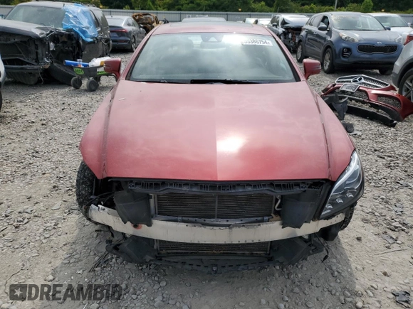 2016 Mercedes-Benz CLS with VIN WDDLJ6FB2GA182123, listed as a Copart auction lot 55386754 with 91,345 mi miles. Bid and sale history available at carsss.com. Image 5.