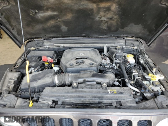 2020 Jeep Wrangler Unlimited Sport S с VIN 1C4HJXDN5LW269143, выставлен на аукционе Copart как лот 51481855 с пробегом Не указан миль и Списание • Salvage title. История ставок и продаж доступна на DreamBid. Изображение 12.