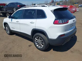 2019 Jeep Cherokee Latitude Plus with VIN 1C4PJMLXXKD107760, listed as a IAAI auction lot 42052926 with 82,649 mi miles and . Bid and sale history available at DreamBid. Image 3.