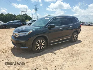 2019 Honda Pilot Elite with VIN 5FNYF6H07KB057681, listed as a Copart auction lot 61093055 with 51,720 mi miles and Salvage title. Bid and sale history available at DreamBid. Image 1.