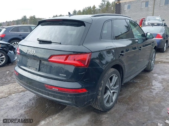 2019 Audi Q5 Premium Plus with VIN WA1BNAFY4K2060295, listed as a IAAI auction lot 41654585 with 100,638 mi miles. Bid and sale history available at carsss.com. Image 4.