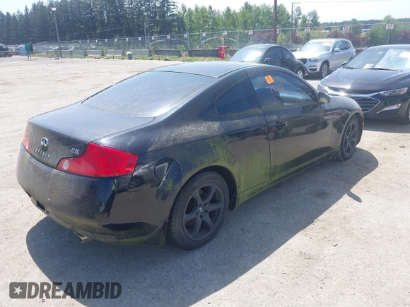 2005 Infiniti G35 with VIN JNKCV54E25M423369, listed as a IAAI auction lot 42233706 with 170,137 mi miles and . Bid and sale history available at DreamBid. Image 4.