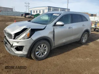 2016 Kia Sorento LX with VIN 5XYPG4A36GG090107, listed as a Copart auction lot 47207435 with 97,987 mi miles and Salvage Title. Bid and sale history available at DreamBid. Image 1.
