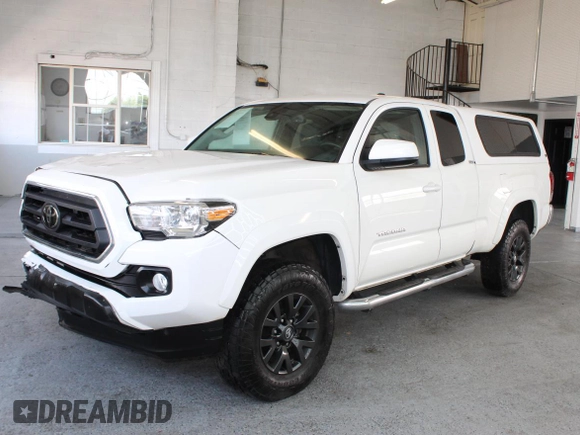 2021 Toyota Tacoma SR z VIN 3TYSZ5AN0MT009231, wystawiony jako Copart lot #59748295 z przebiegiem 37 912 mil mil oraz Szkoda całkowita • Salvage title. Historia ofert i sprzedaży dostępna na DreamBid. Obrazek 2.