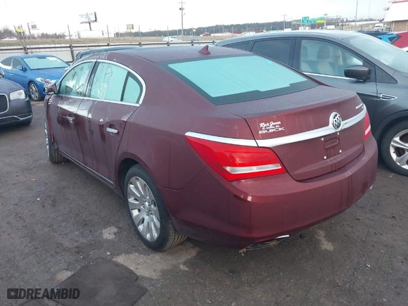 2014 Buick LaCrosse Premium I with VIN 1G4GE5G32EF294286, listed as a IAAI auction lot 41193977 with 64,954 mi miles. Bid and sale history available at carsss.com. Image 3.