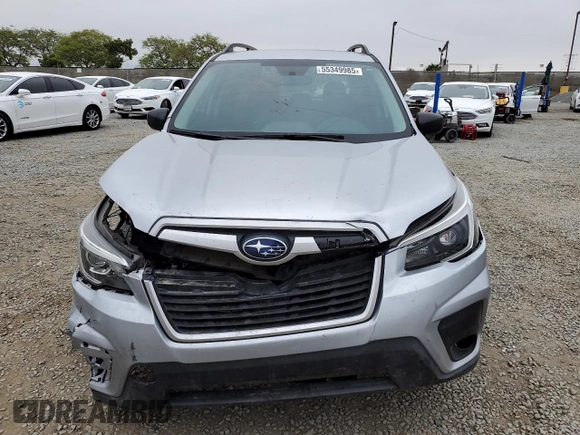 2021 Subaru Forester with VIN JF2SKADCXMH430804, listed as a Copart auction lot 55349985 with 45,167 mi miles and Salvage title. Bid and sale history available at DreamBid. Image 5.