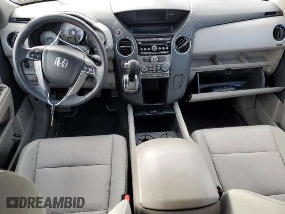 2012 Honda Pilot EX with VIN 5FNYF4H41CB001549, listed as a Copart auction lot 46063465 with 81,331 mi miles and Salvage Title. Bid and sale history available at DreamBid. Image 8.