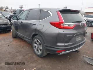 2017 Honda CR-V EX-L with VIN 7FARW1H89HE004524, listed as a IAAI auction lot 41504713 with 27,529 mi miles. Bid and sale history available at carsss.com. Image 3.