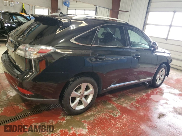 2011 Lexus RX 350 with VIN 2T2BK1BA0BC113613, listed as a Copart auction lot 56015345 with 200,586 mi miles and Salvage Title. Bid and sale history available at DreamBid. Image 3.