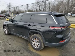 2022 Jeep Grand Cherokee Limited with VIN 1C4RJJBG8N8554545, listed as a Copart auction lot 44686215 with 69,545 mi miles and Salvage title. Bid and sale history available at DreamBid. Image 2.