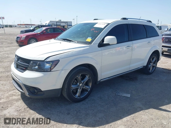2016 Dodge Journey Crossroad Plus z VIN 3C4PDCGB1GT123363, wystawiony jako IAAI lot #41857436 z przebiegiem 134 769 mil mil oraz . Historia ofert i sprzedaży dostępna na DreamBid. Obrazek 2.