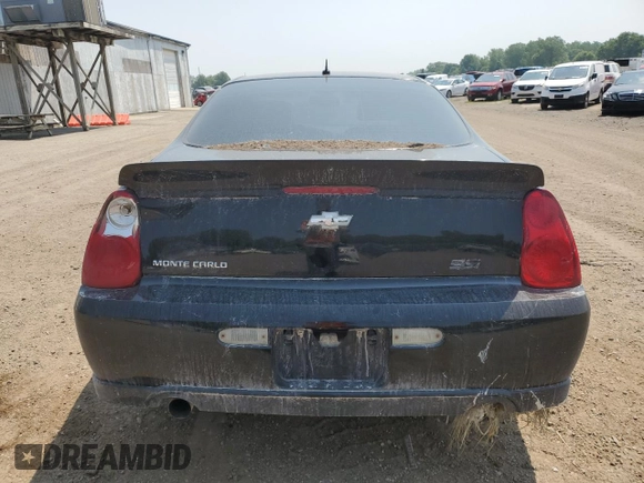 2007 Chevrolet Monte Carlo SS z VIN 2G1WL16C479191634, wystawiony jako Copart lot #60430055 z przebiegiem 119 269 mil mil oraz Czysty tytuł • Clean title. Historia ofert i sprzedaży dostępna na DreamBid. Obrazek 6.