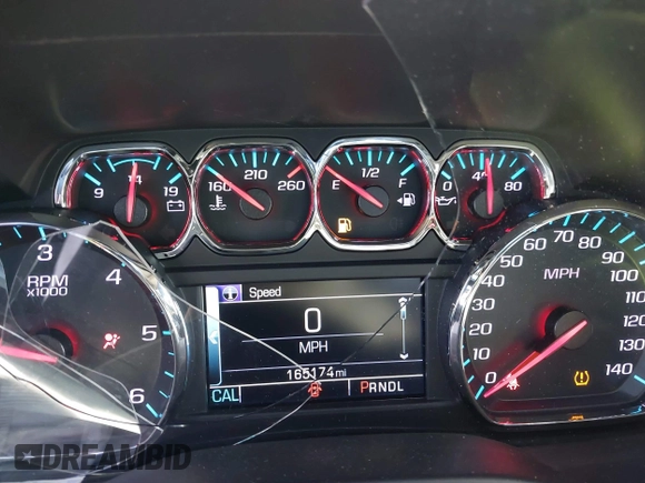 2019 GMC Yukon SLT with VIN 1GKS2BKC9KR166896, listed as a IAAI auction lot 41429865 with 165,174 mi miles. Bid and sale history available at carsss.com. Image 7.