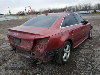 2019 Audi A4 Premium with VIN WAUDNAF42KN019767, listed as a Copart auction lot 47008305 with 93,940 mi miles and Salvage Title. Bid and sale history available at carsss.com. Image 3.
