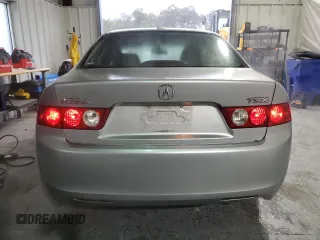 2005 Acura TSX with VIN JH4CL96995C018872, listed as a Copart auction lot 45116065 with 168,143 mi miles and Salvage Title. Bid and sale history available at carsss.com. Image 6.