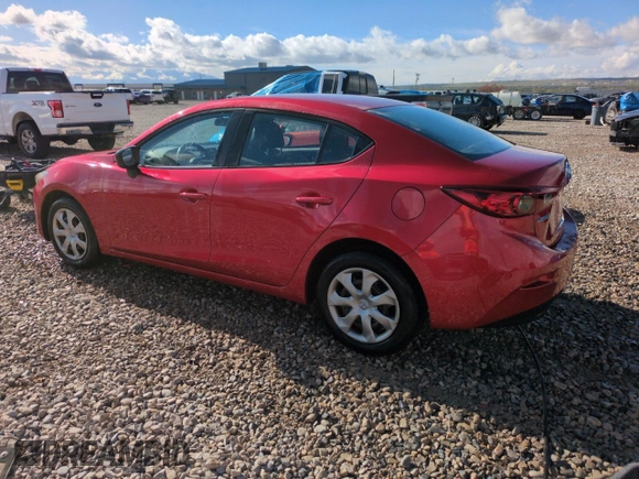 2015 Mazda 3 i SV with VIN JM1BM1T72F1228385, listed as a Copart auction lot 54739375 with 94,322 mi miles and Salvage Title. Bid and sale history available at DreamBid. Image 2.