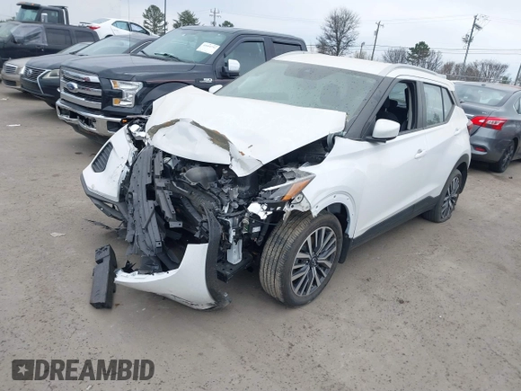 2022 Nissan Kicks SV with VIN 3N1CP5CV7NL493279, listed as a IAAI auction lot 41692610 with 34,245 mi miles. Bid and sale history available at carsss.com. Image 17.