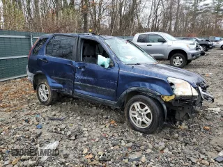 2002 Honda CR-V EX with VIN JHLRD78892C074150, listed as a Copart auction lot 81311974 with Not Provided miles and Salvage Title. Bid and sale history available at DreamBid. Image 4.