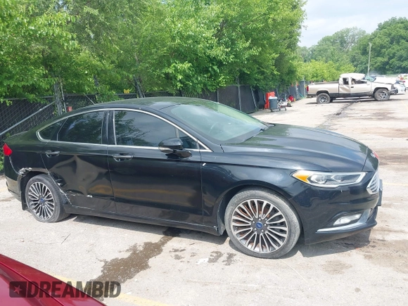 2017 Ford Fusion Titanium with VIN 3FA6P0D92HR252476, listed as a IAAI auction lot 40176942 with 88,818 mi miles and . Bid and sale history available at DreamBid. Image 13.