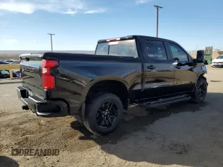 2021 Chevrolet Silverado 1500 LT Trail Boss with VIN 1GCPYFEL7MZ172461, listed as a Copart auction lot 46860225 with 41,742 mi miles and Salvage Title. Bid and sale history available at DreamBid. Image 3.